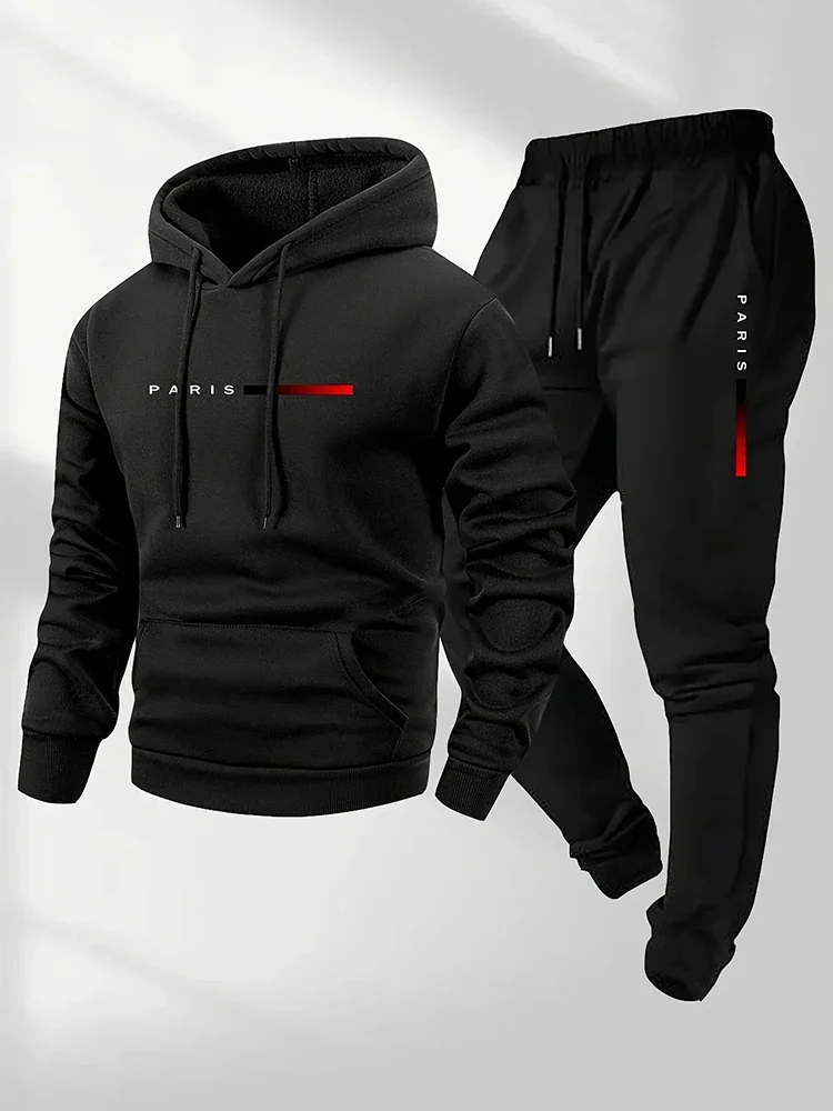 Outdoor Sports Outfit - Codzienny sportowy dres do joggingu, jednolity