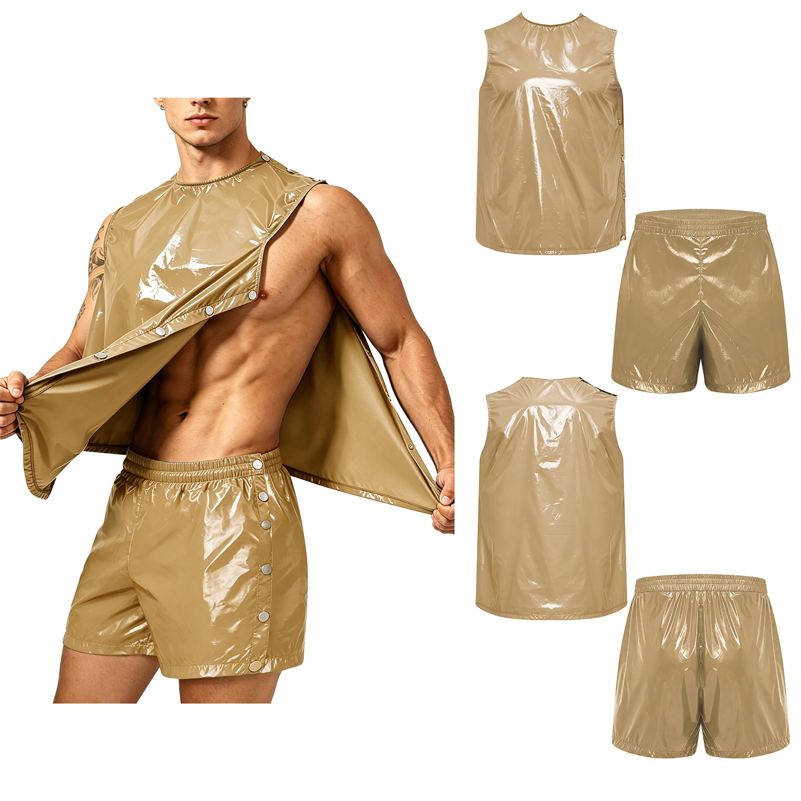 Outdoor Sports Outfit - Męski adaptacyjny, wodoodporny, odprowadzający pot zestaw:
