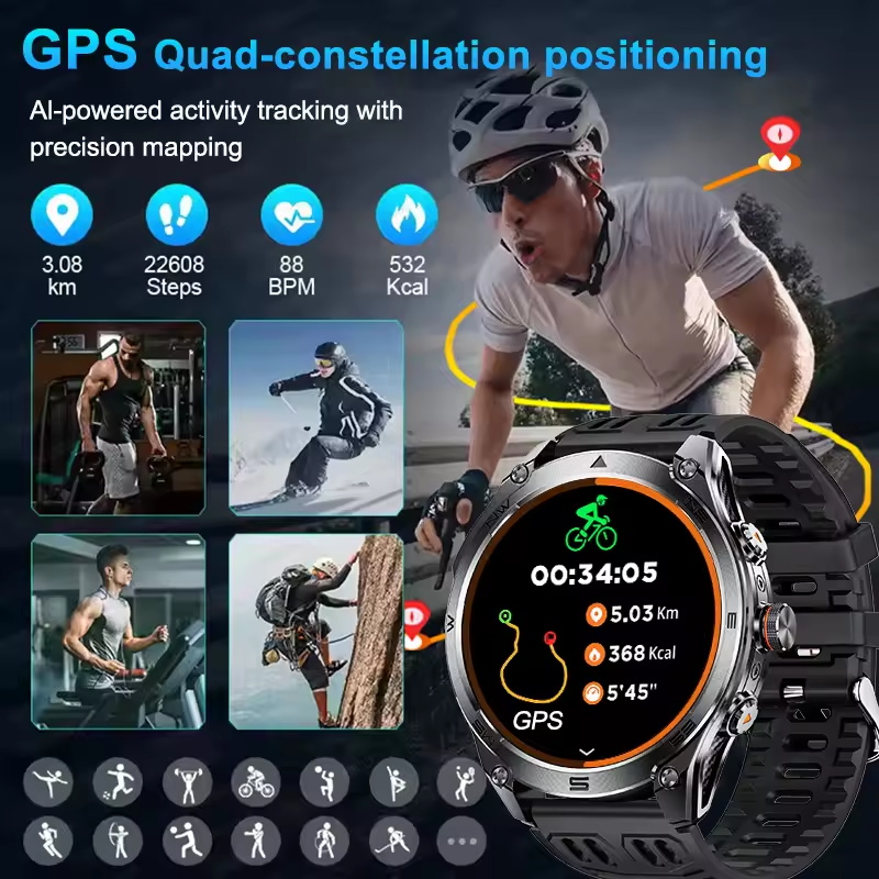 Nowy Smartwatch T-Rex3 Ultra z – Definition Of Outdoor Sport recenzja i cena