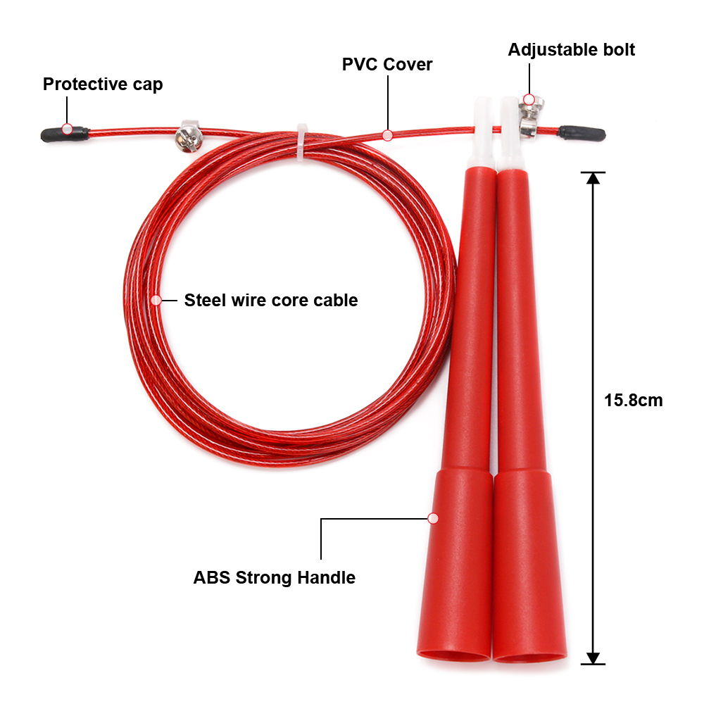 10 sztuk Plastikowa Skakanka d – Speed Skipping Rope recenzja i cena
