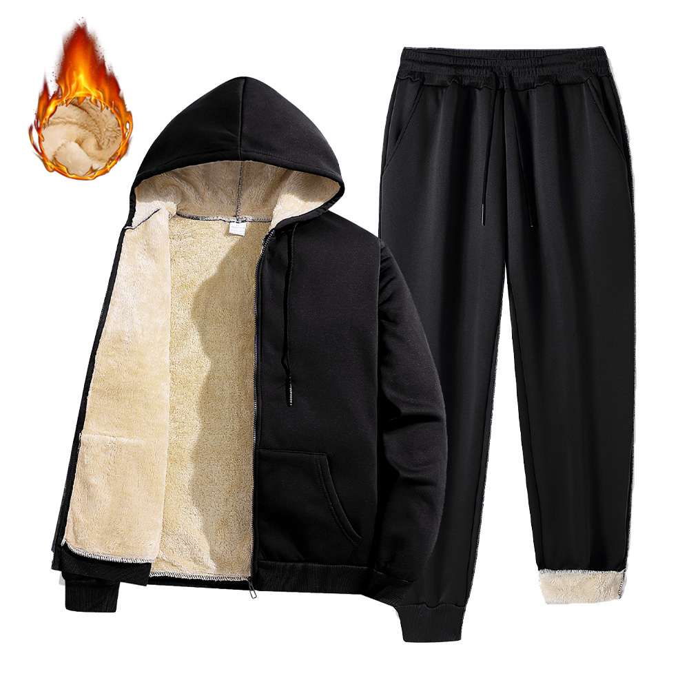 Męskie dresy zimowe z wełny ja – Outdoor Sport Winter Jacket recenzja i cena