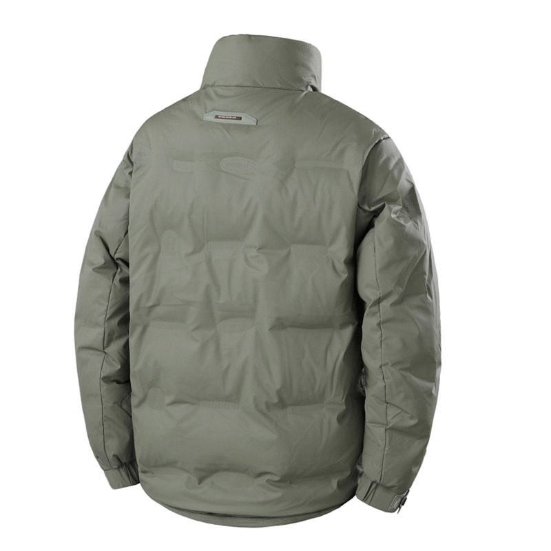 Męska kurtka puchowa z białego – Outdoor Sport Winter Jacket recenzja i cena