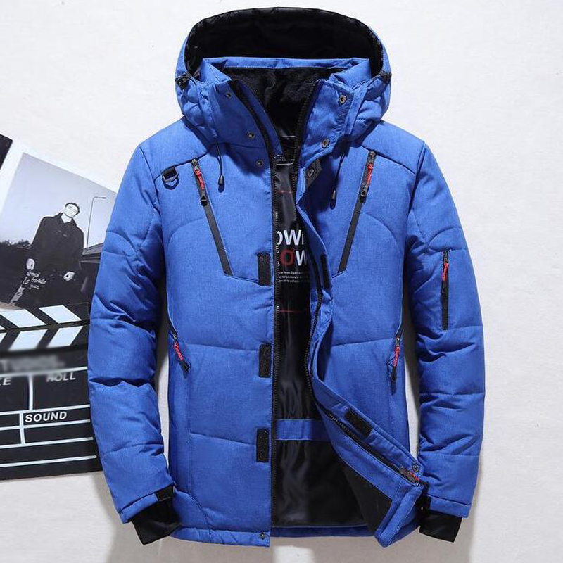 Męska kurtka puchowa zimowa z  – Outdoor Sport Winter Jacket recenzja i cena