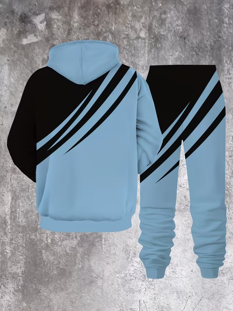 Męski dwuczęściowy dres, modny – Outdoor Sports Outfit recenzja i cena