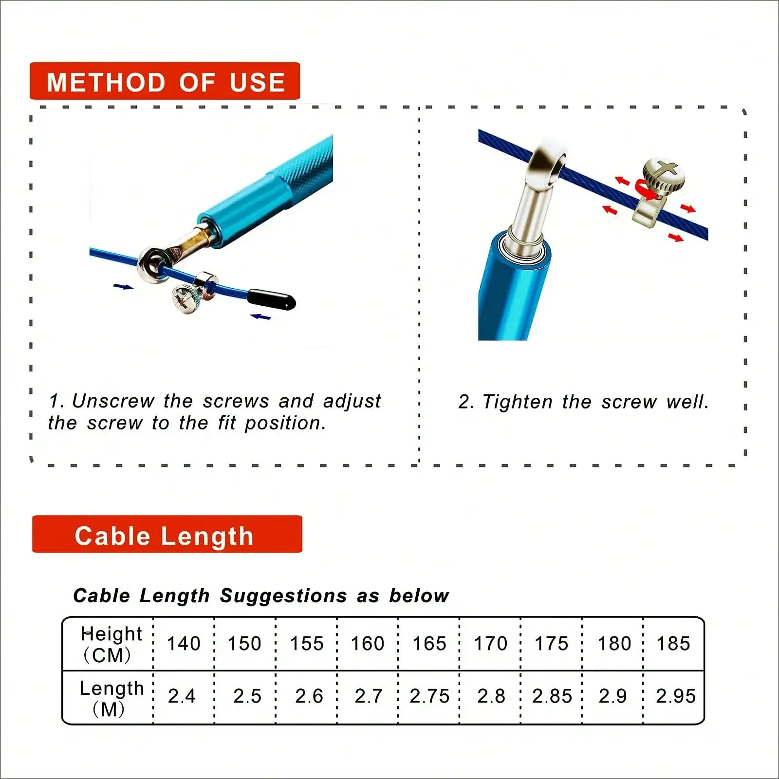 Regulowana w długości skakanka – Speed Skipping Rope recenzja i cena