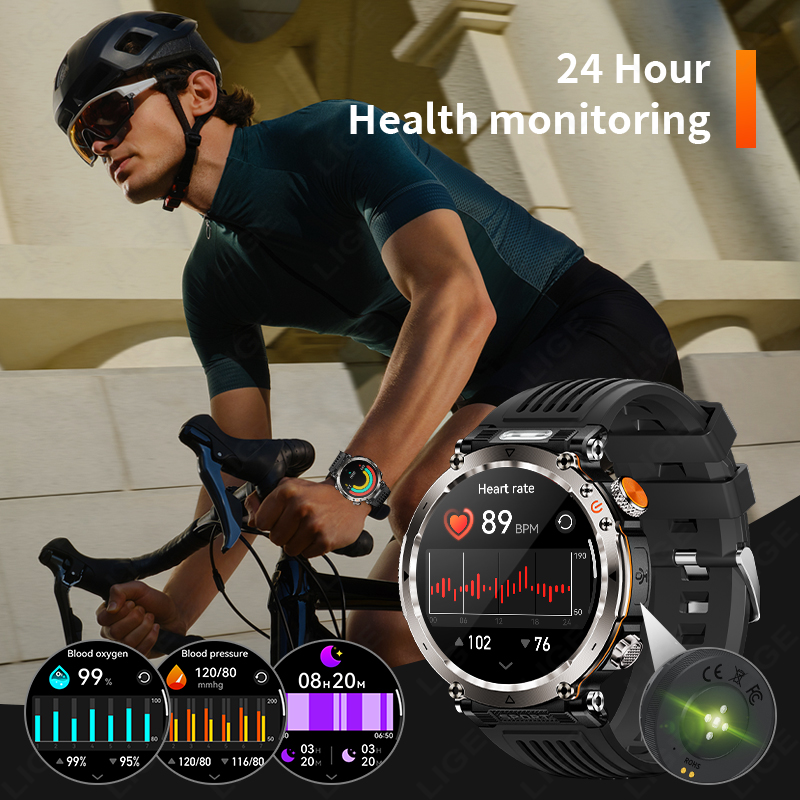 LIGE Nowy Zewnętrzny Smartwatc – Outdoor Sport News recenzja i cena