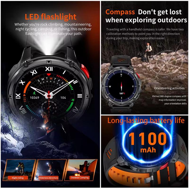 Nowy smartwatch męski 2026, 11 – Definition Of Outdoor Sport recenzja i cena